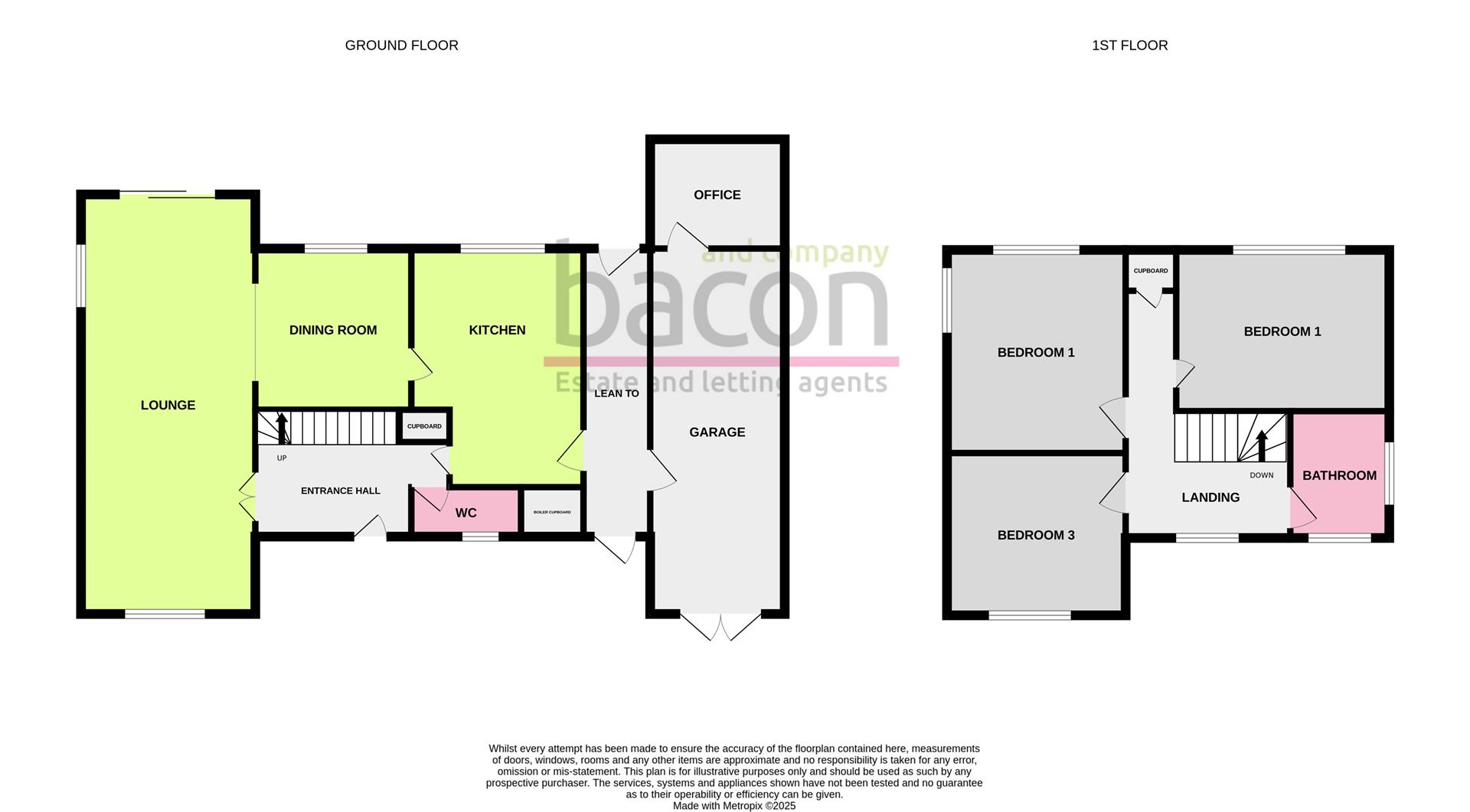 Floor Plan | House - Detached | Fifth Avenue, Charmandean, Worthing | For Sale